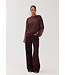ELANA - Longsleeve chocolate brown