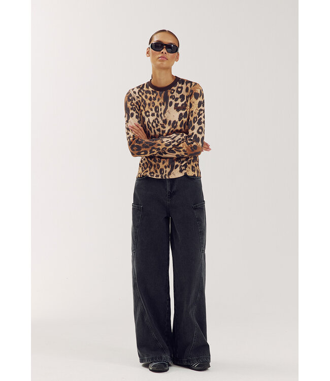 LOLITA - Longsleeve leopard