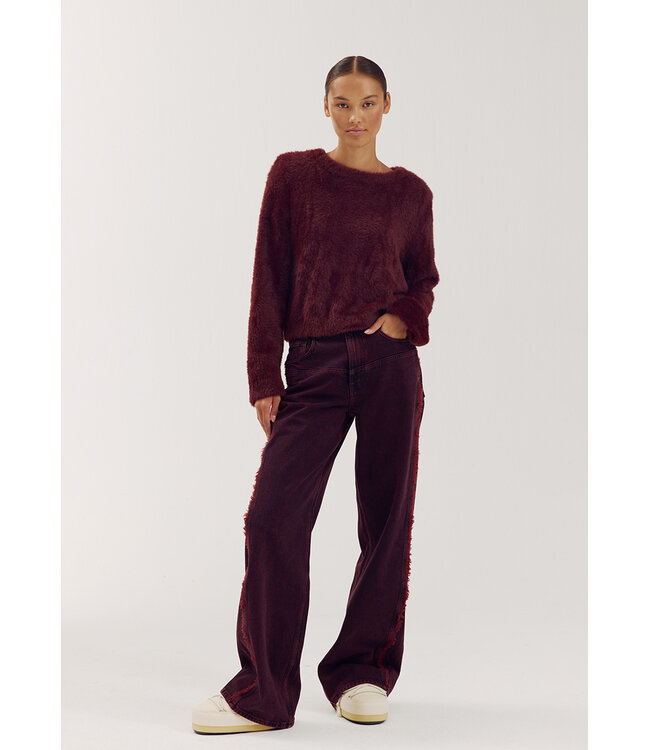 NINA - Sweater bordeaux