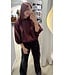 GIFA - Blouse bordeaux red
