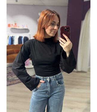 Refined Department FEATHER - Longsleeve black