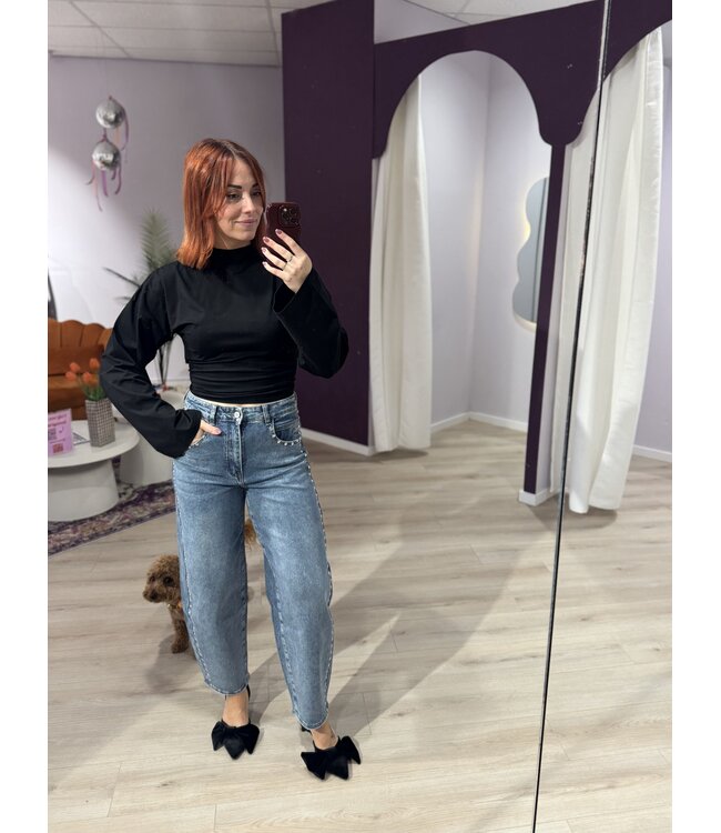 FEATHER - Longsleeve black
