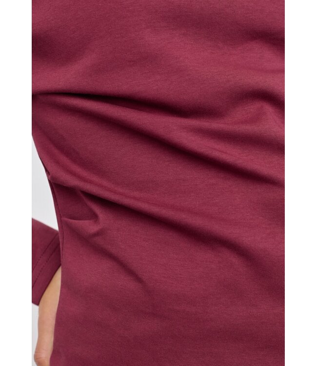 VEDA - Longsleeve bordeaux red