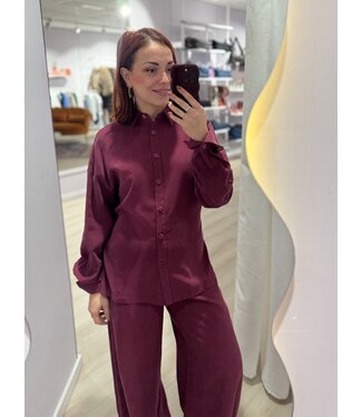 HELENA - Blouse rumba red