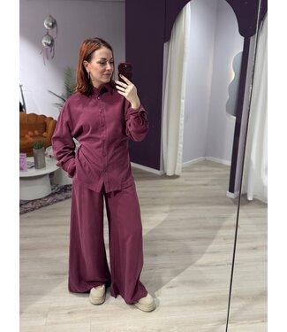 MEIKE - Pants rumba red