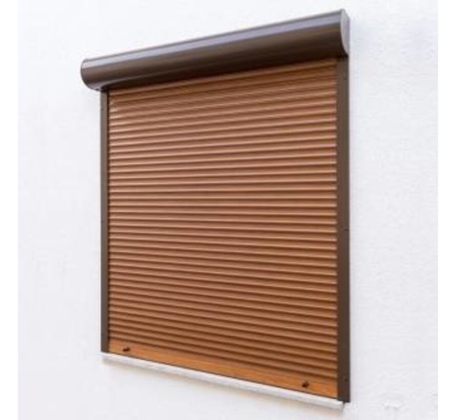 Drutex voorgemonteerde rolluik ronde doos