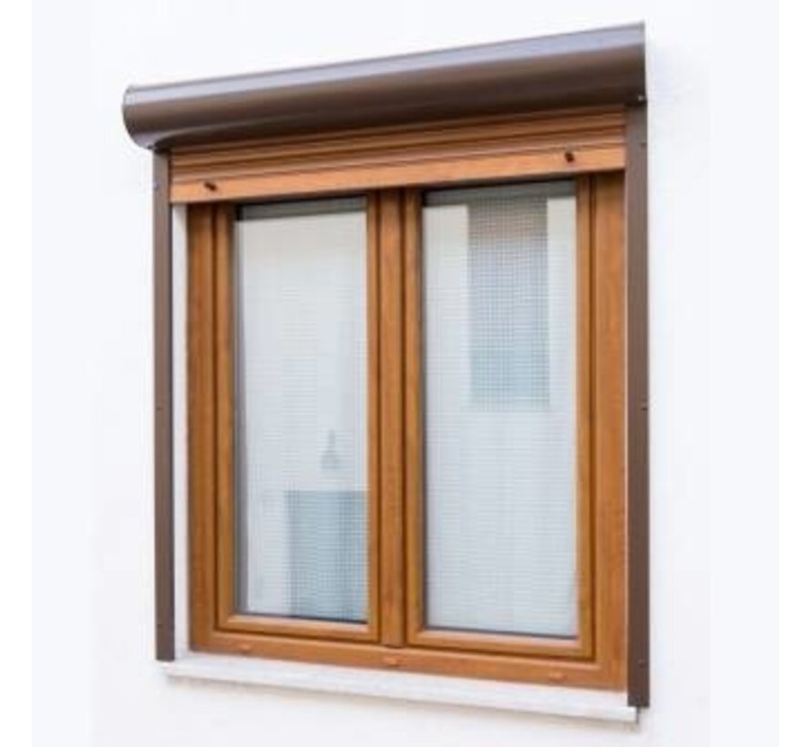 Drutex voorgemonteerde rolluik ronde doos