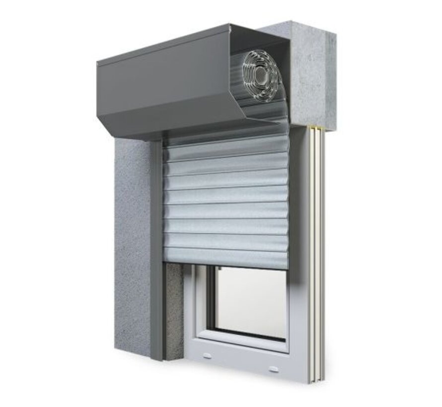 Vooraanbouw rolluik Aluprof SK 45 graden