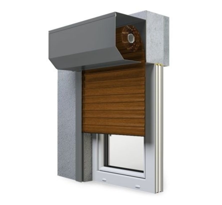 Vooraanbouw rolluik Aluprof SK 45 graden