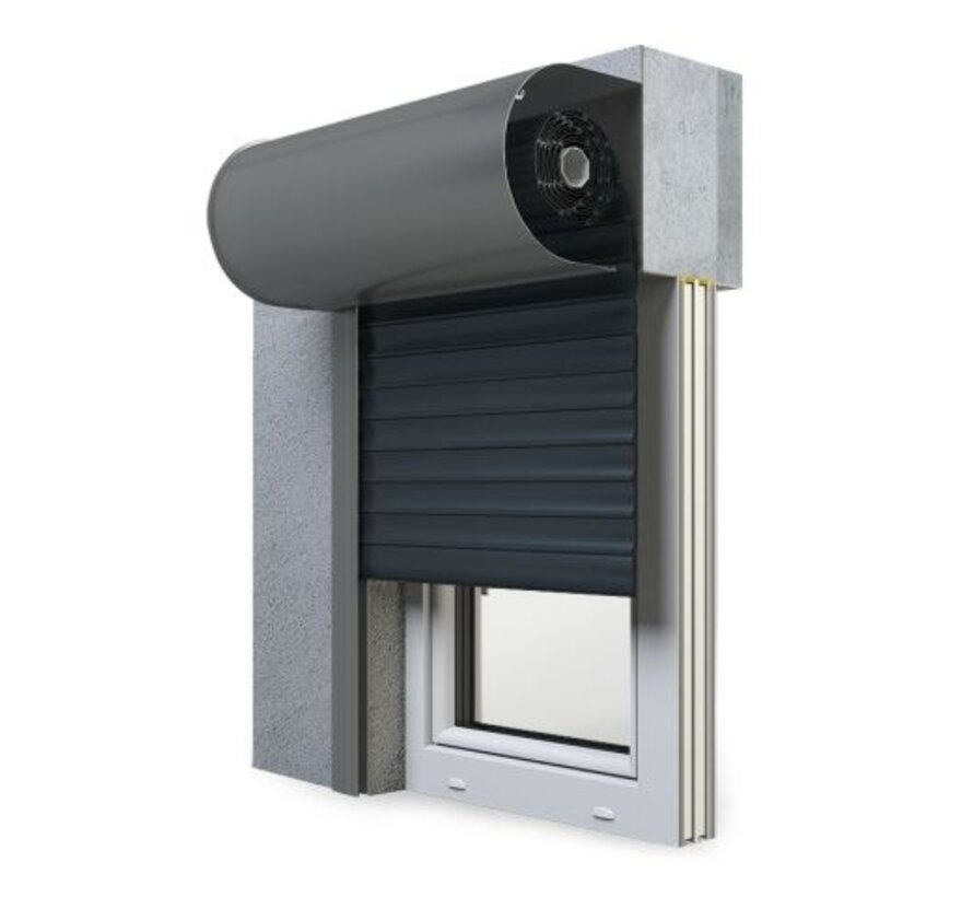 Frontaanbouw rolluik Aluprof SKO-P ronde doos