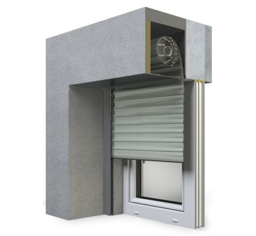Vooraanbouw rolluik Aluprof SP-E inbouw
