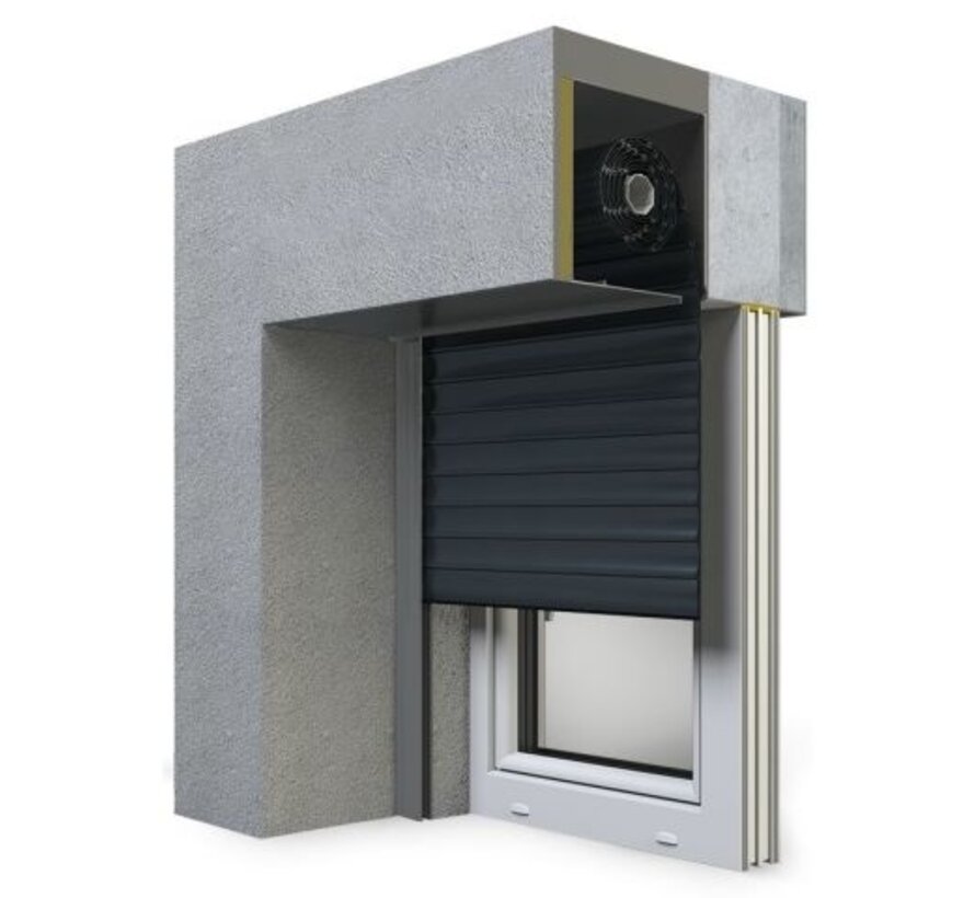 Vooraanbouw rolluik Aluprof SP-E inbouw