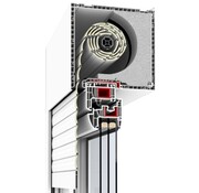 Drutex bovenrolluik RN: 215 mm en 225 mm