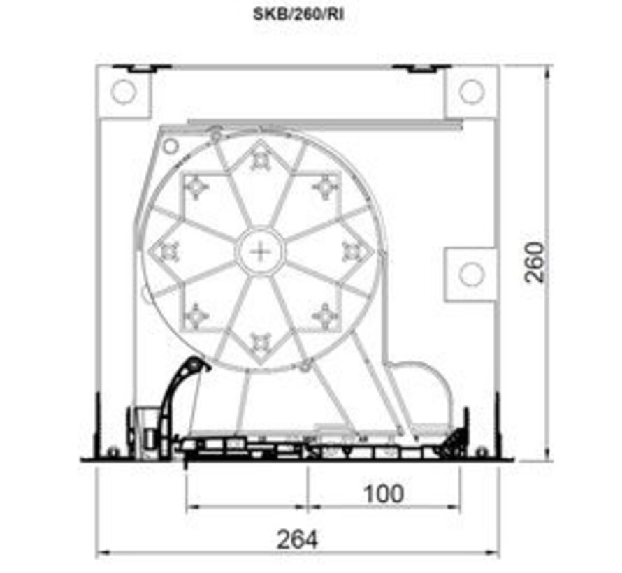Aluprof bovenrolluik SKB Styroterm