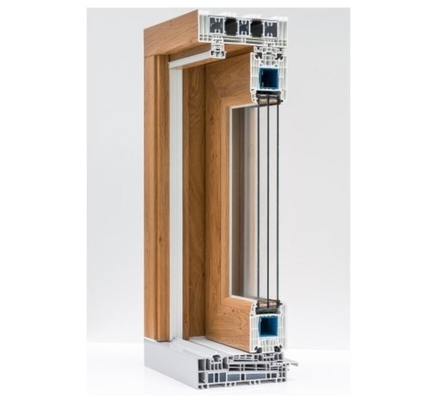 Hefschuifpui kunststof