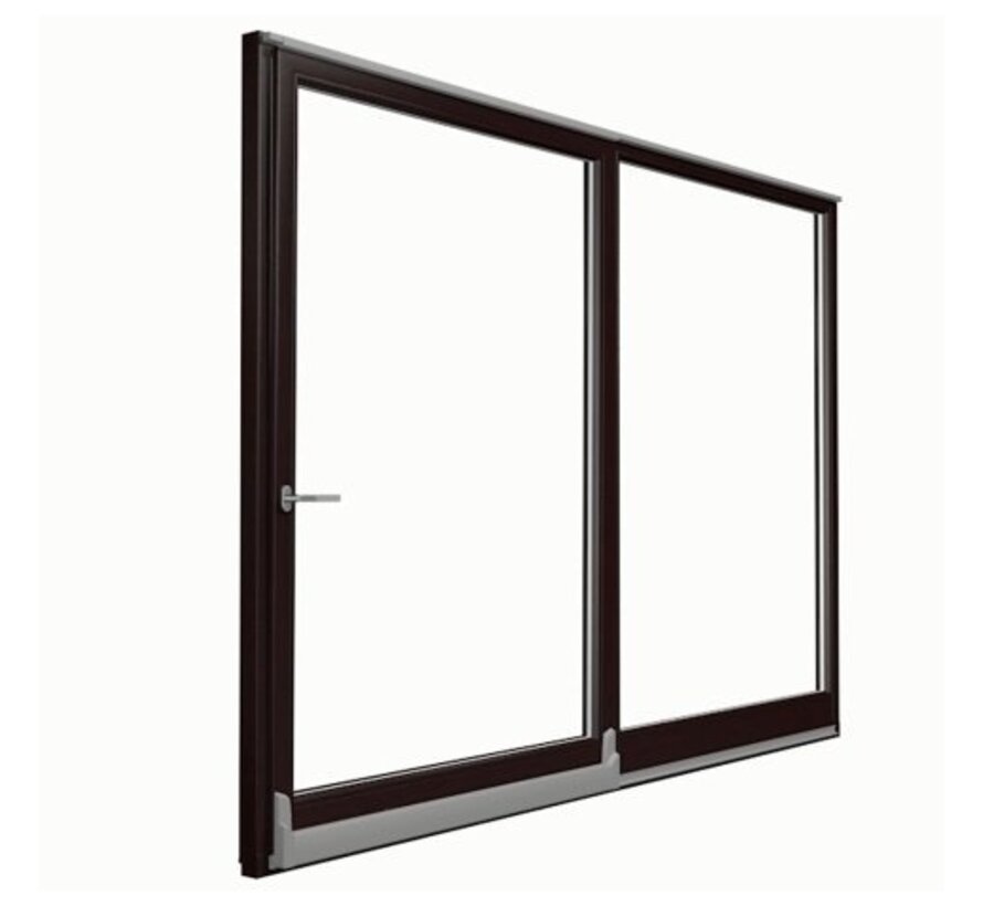 Houten kiepschuifpui  68mm