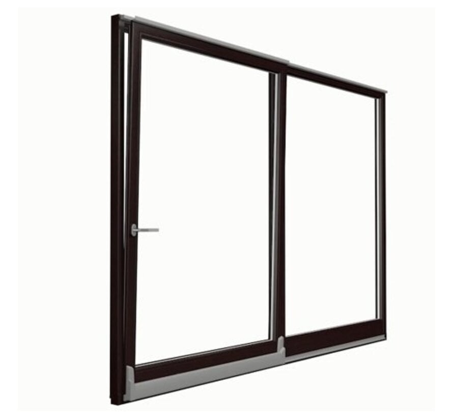 Houten kiepschuifpui  68mm