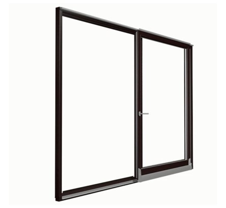 Houten kiepschuifpui  68mm