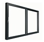 Hefschuifpui Aluminium mb77