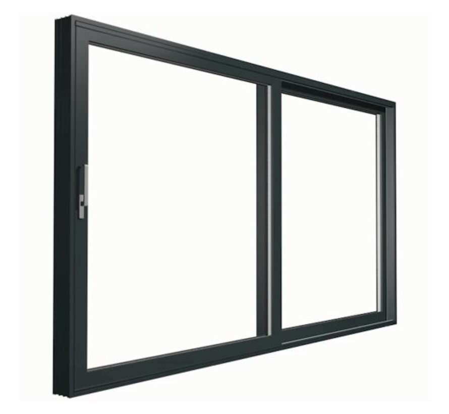 Hefschuifpui Aluminium mb77