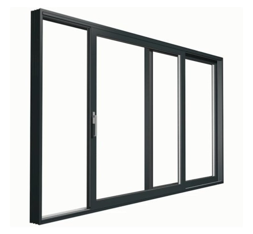 Hefschuifpui Aluminium mb77