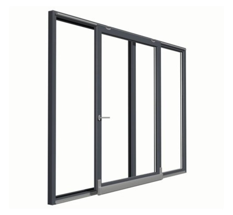 Kiepschuifpui Aluminium mb70 HI