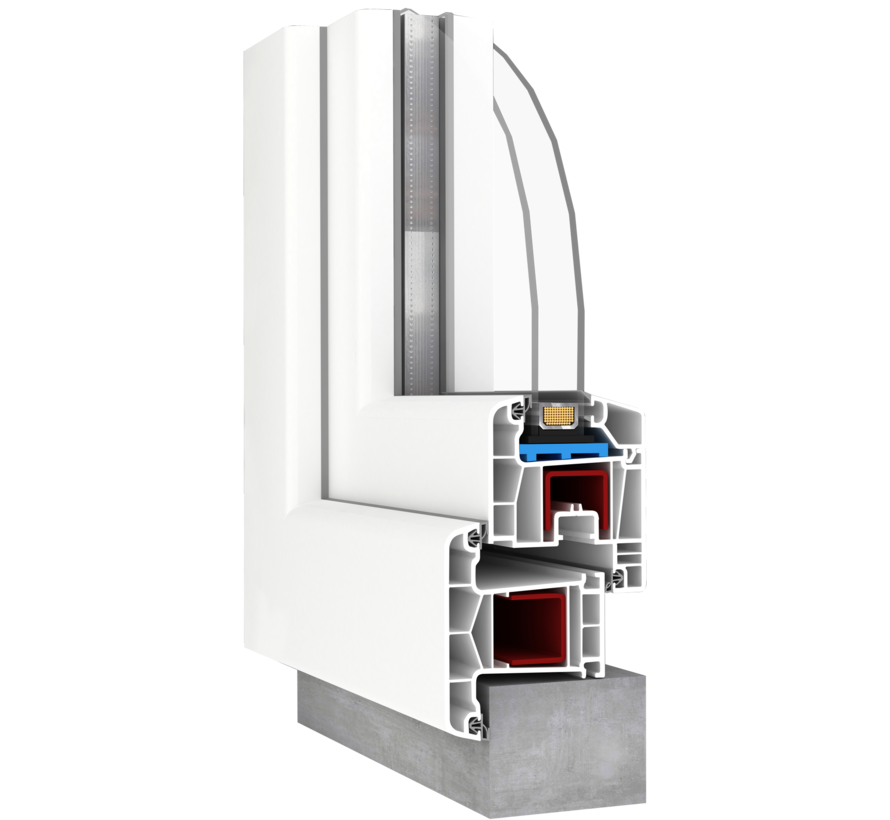 Dakkapel kozijn 200x130 Intrek