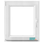 Draai kiep raam 90 x 90