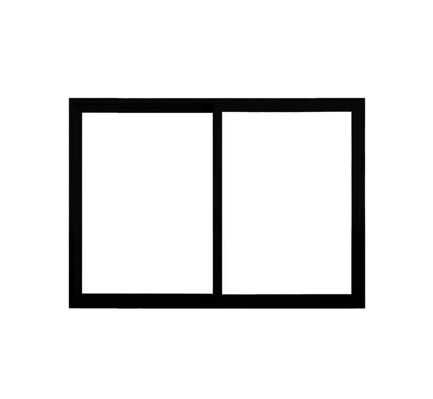 Schuifpui zwart 200x200