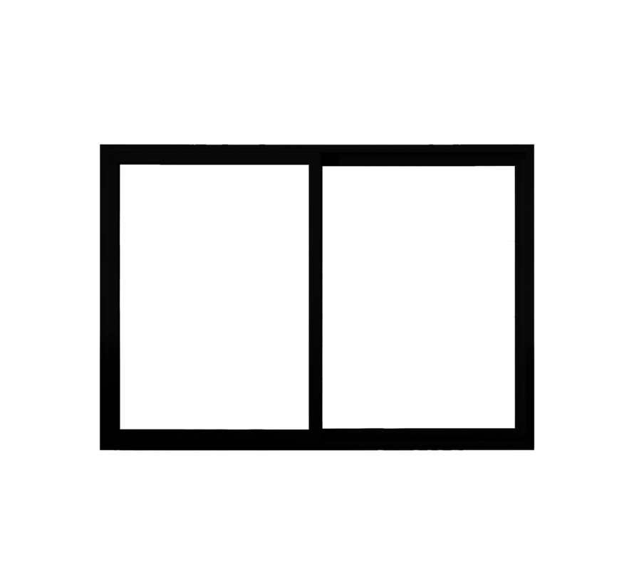 Schuifpui zwart 200x200