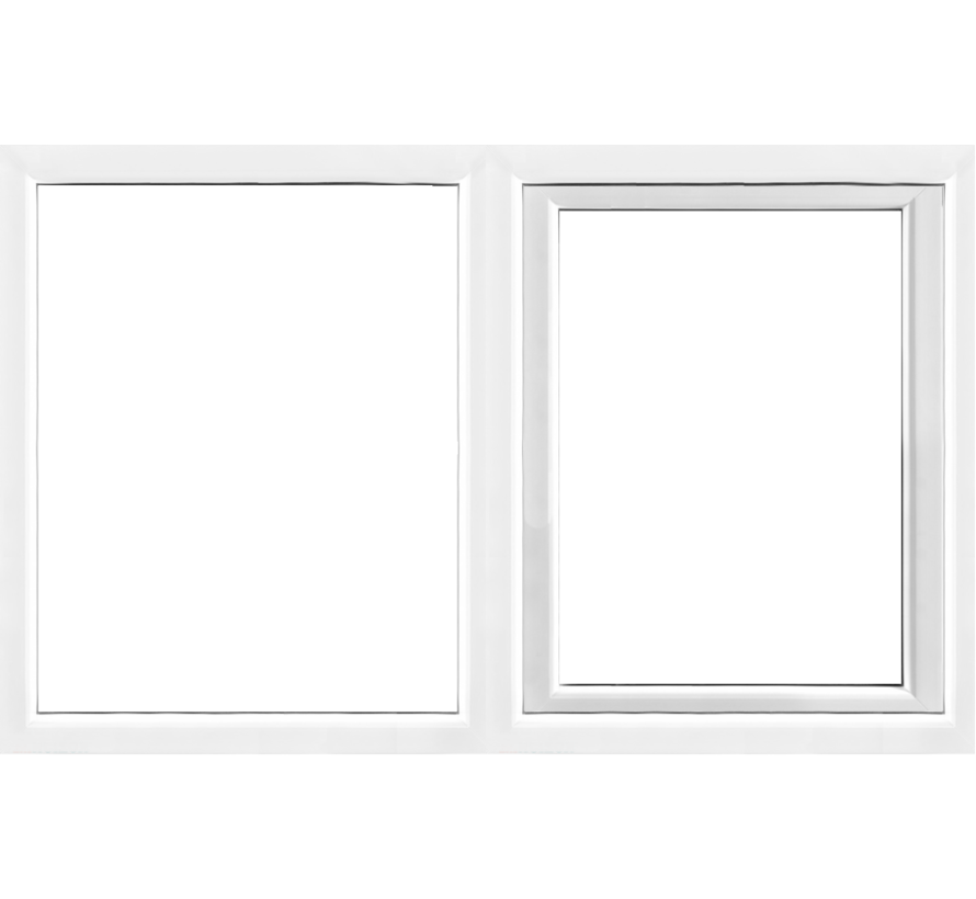 Dakkapel kozijn 200 x 130 Intrek (Verdiept)