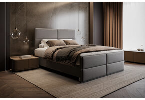 Vlakke boxspring Genua