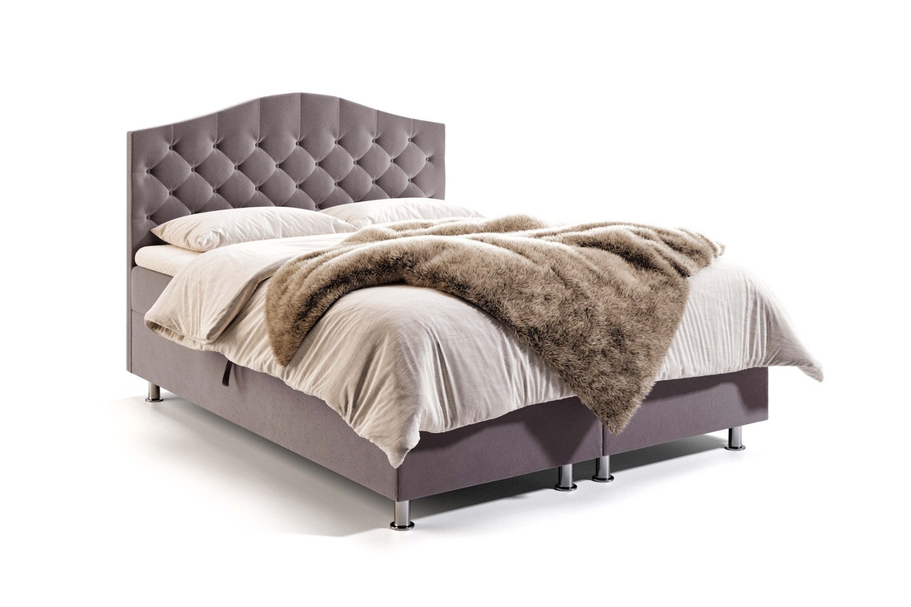 Vlakke boxspring Rimini