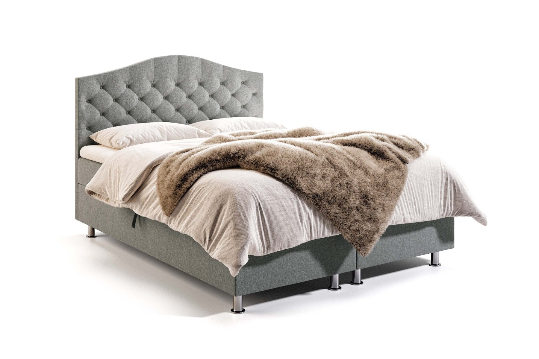 Vlakke boxspring Rimini