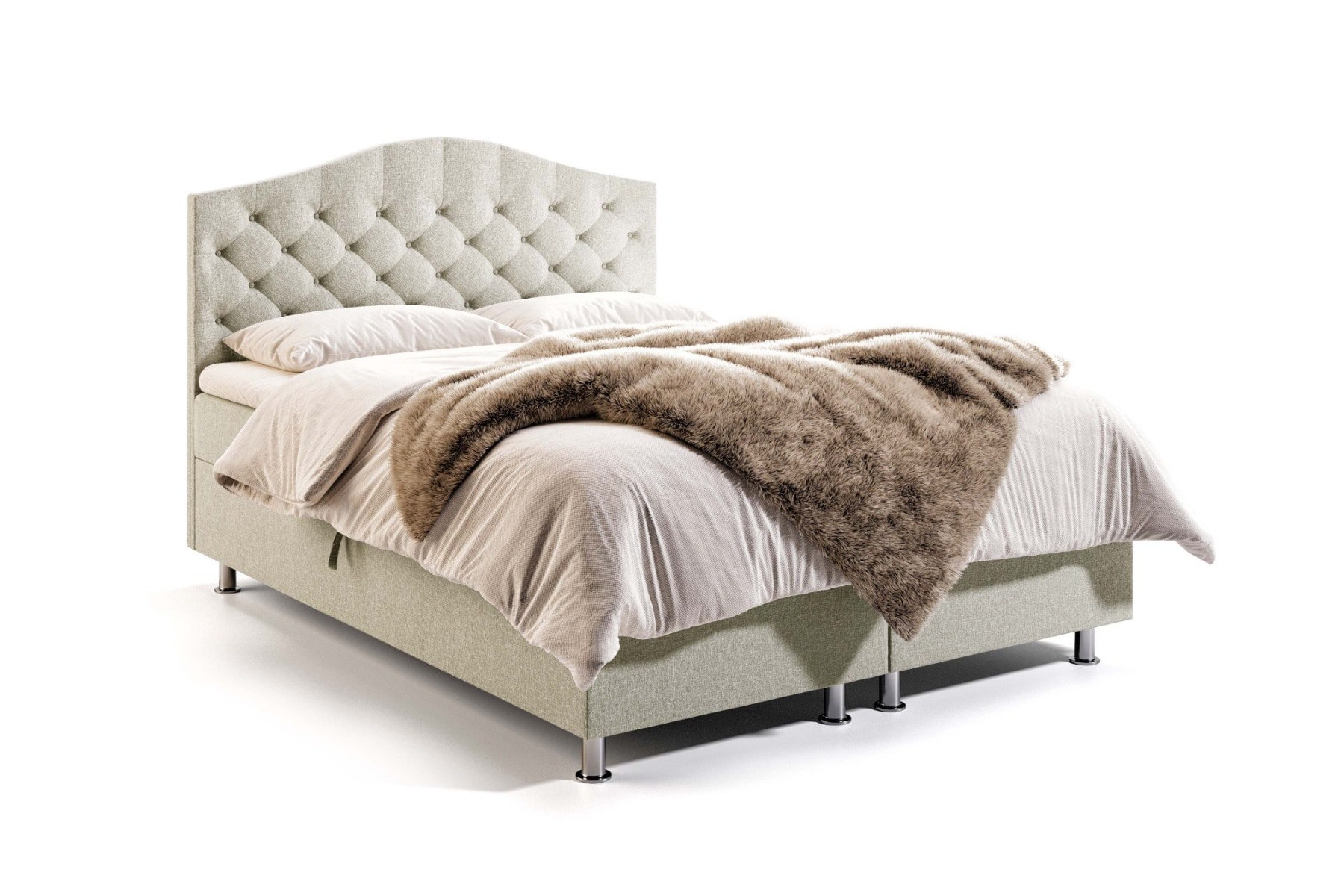 Vlakke boxspring Miami