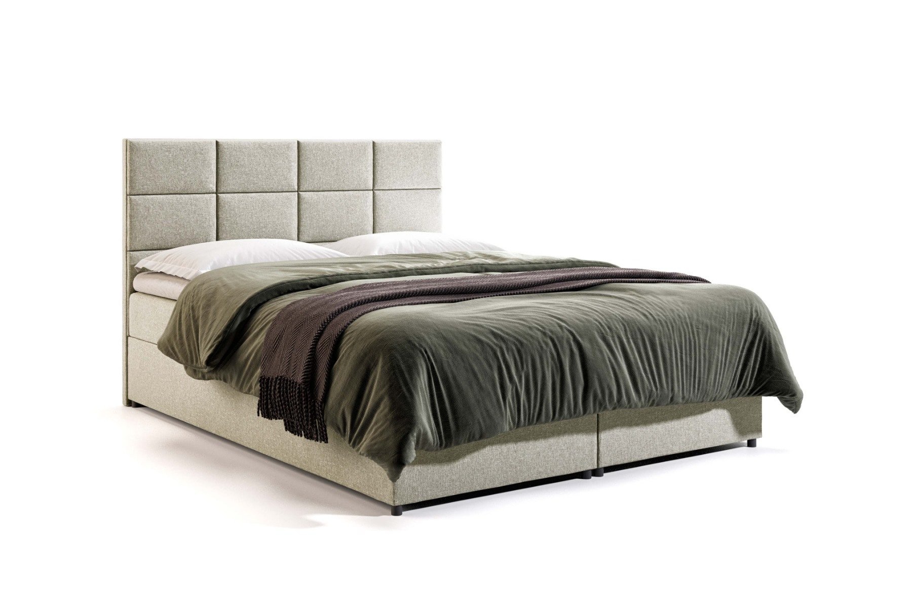 Vlakke boxspring Atlanta