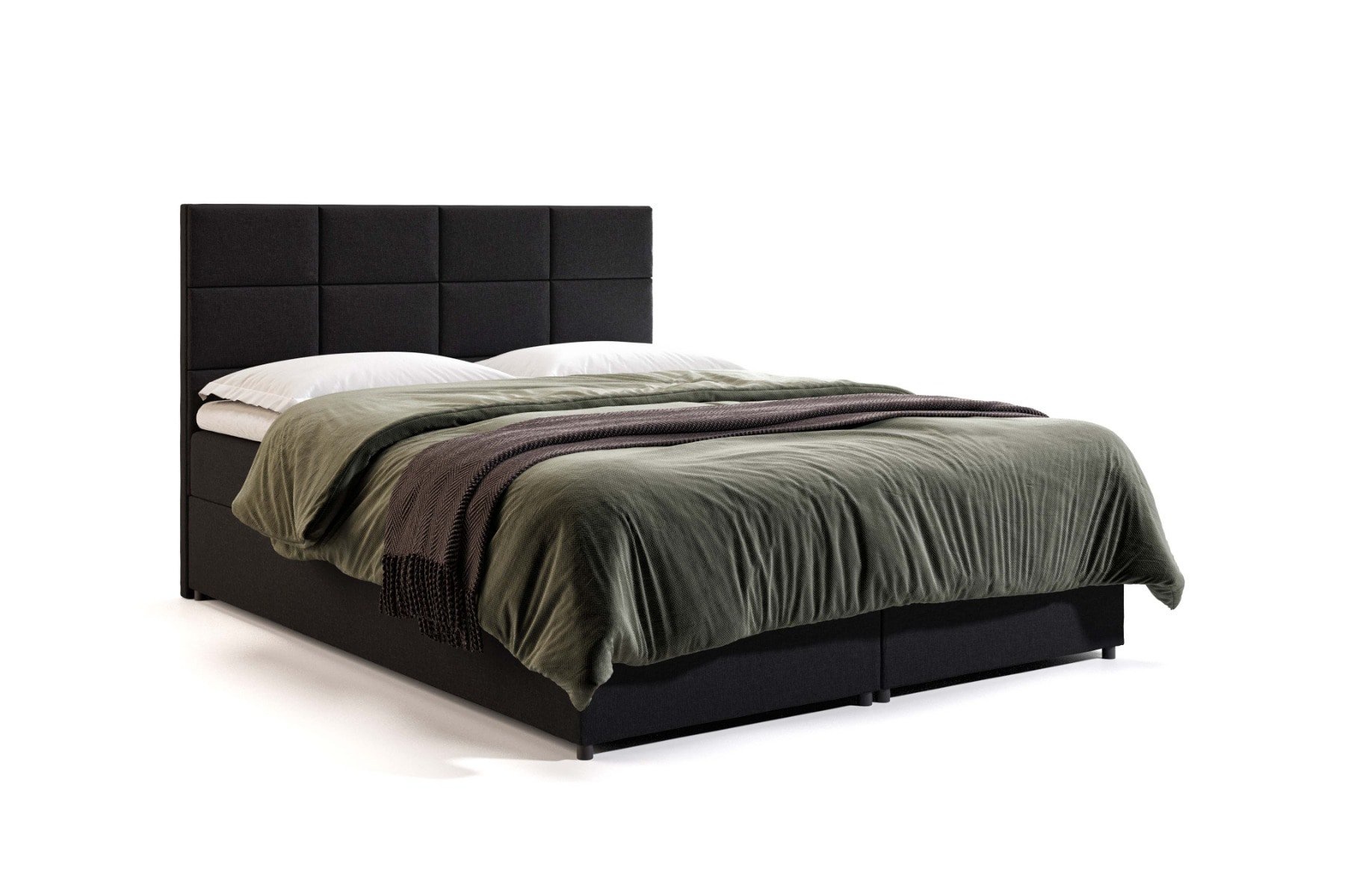 Vlakke boxspring Rome