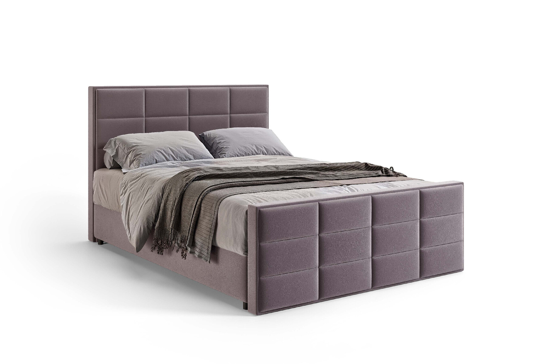 Vlakke boxspring Bari