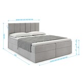 Boxspring met opbergruimte Malibu