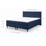 Boxspring met opbergruimte Perugia