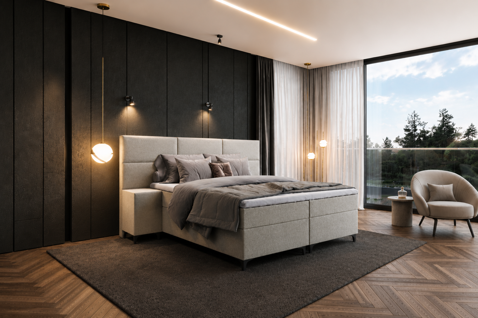 Boxspring Ravenna