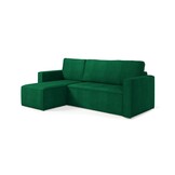 Elba - 3-zits slaapbank met chaise longue en opbergruimte