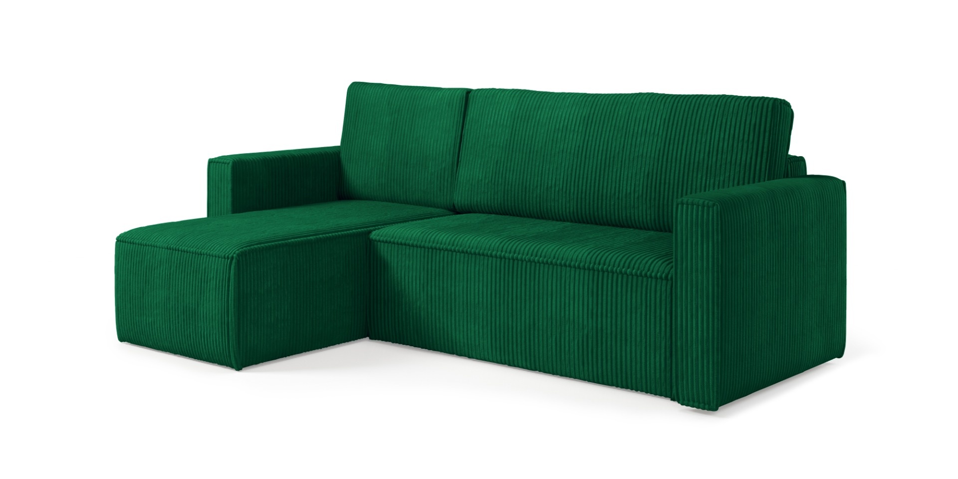 Elba - 3-zits slaapbank met chaise longue en opbergruimte