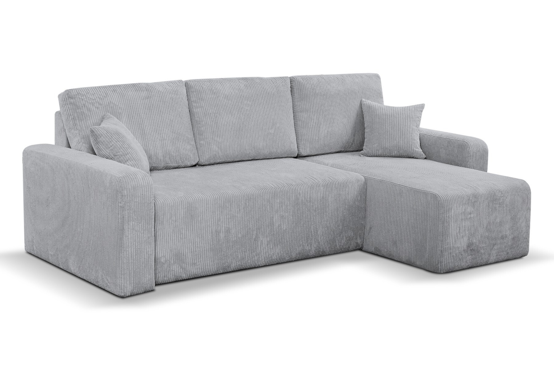 Capri - 3 zits slaapbank met Chaise lounge en opbergruimte