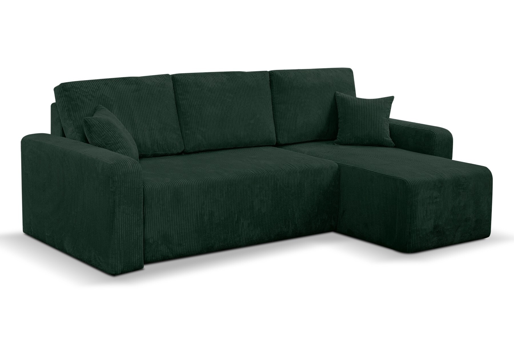 Capri - 3 zits slaapbank met Chaise lounge en opbergruimte