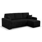 Capri - 3 zits slaapbank met Chaise lounge en opbergruimte