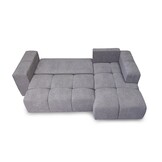 Hoekslaapbank met chaise longue en opbergruimte rechts – Bali