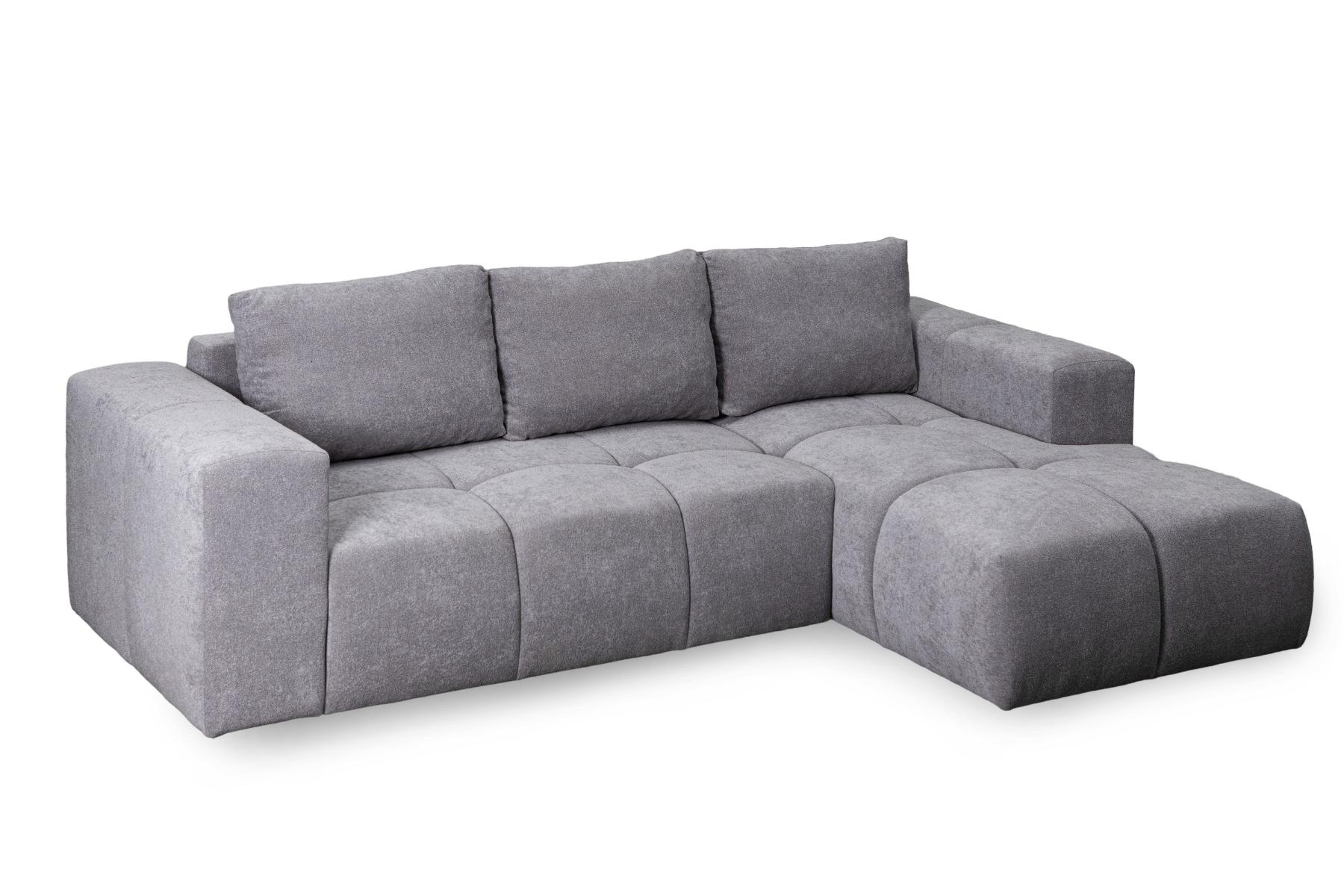 Hoekslaapbank met chaise longue en opbergruimte rechts – Bali