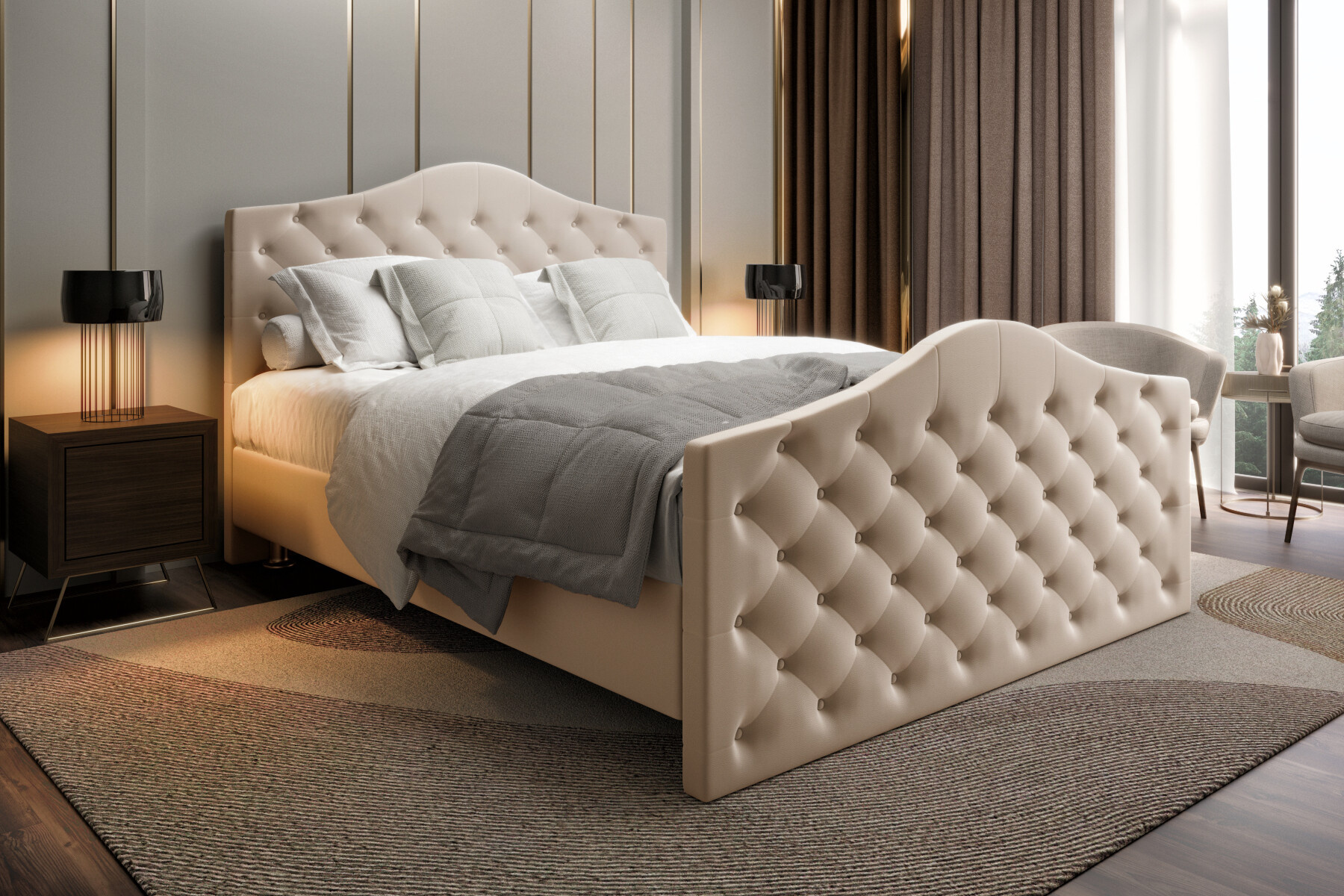 Opbergboxspring Saint-Tropez