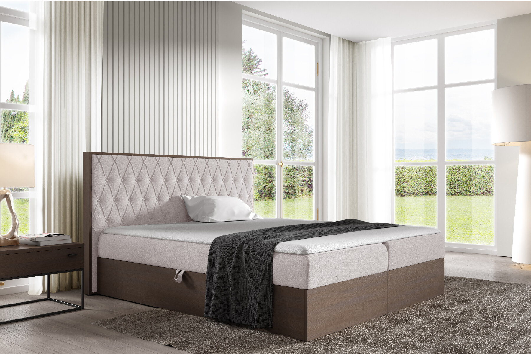 Boxspring met opbergruimte Bilbao